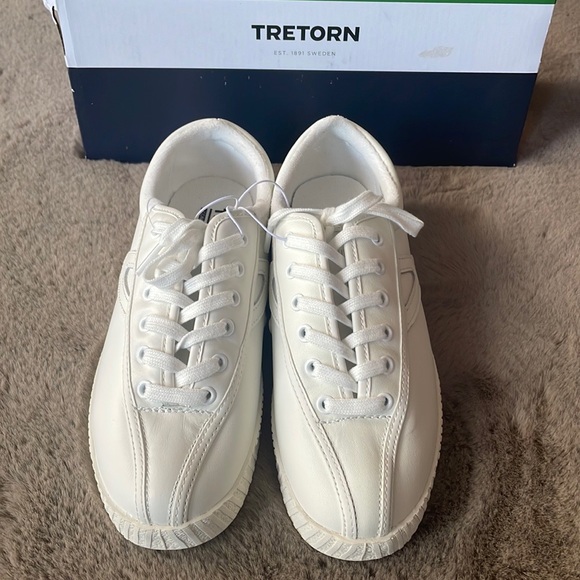 Tretorn - Women’s Leather Sneakers - Picture 6 of 8